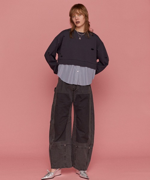 MAISON SPECIAL（メゾンスペシャル） トレーナー スウェット Shirt