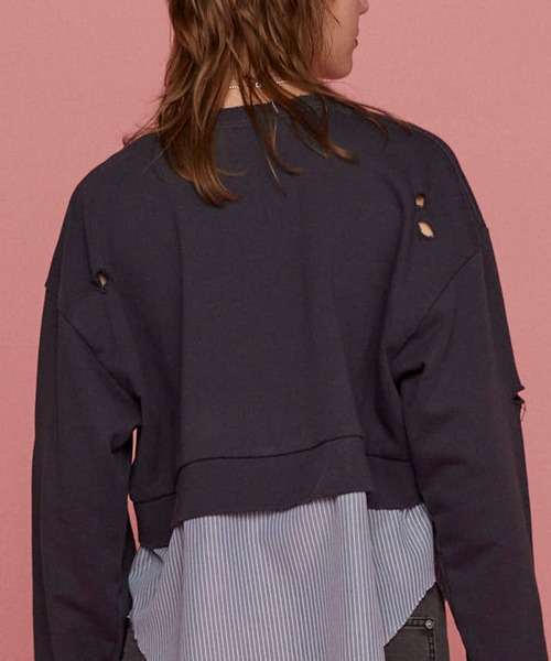 MAISON SPECIAL（メゾンスペシャル） トレーナー スウェット Shirt