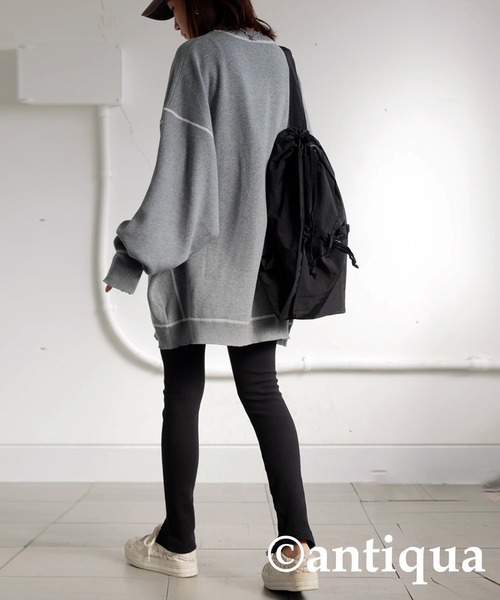 アンダーカバーUNDERCOVER ベルトパンツ検)butスパッツ・レギンス antiqua（アンティカ） レギンス スパッツ シュッと美レギンスパンツ