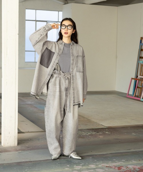 サロペット オーバーオール 「NKJ 2025SS」SUSPENDER DENIM レディース | niko and… | 03