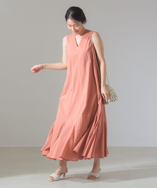 【週末お値下げ】MARIHA / 夏の月影 ソリッド ワンピース セール】【別注】MARIHA / 夏の月影 ソリッド ワンピース