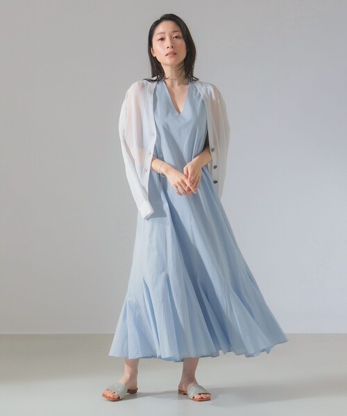 【週末お値下げ】MARIHA / 夏の月影 ソリッド ワンピース MARIHA ワンピース 「別注」MARIHA / 夏の月影 ソリッド