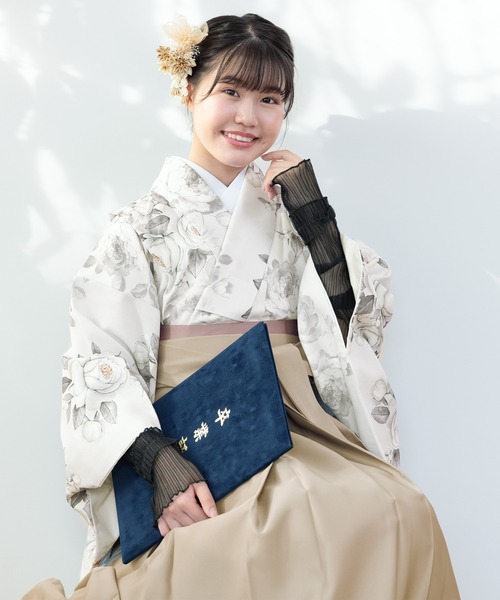 SOUBIEN（創美苑） 着物 floroハイジュニア袴4点セット（着物・襦袢