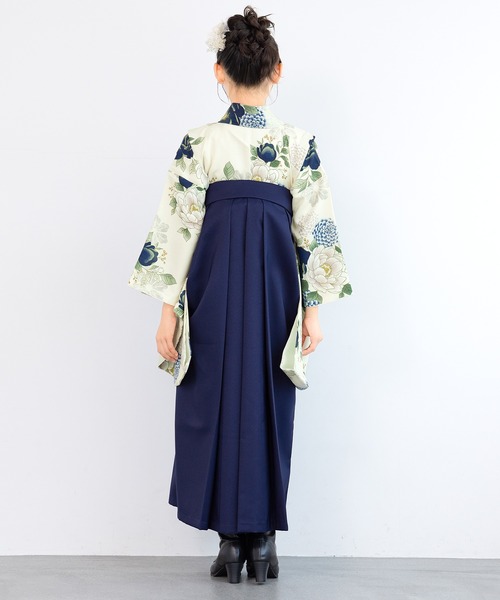 SOUBIEN（創美苑） 着物 floroハイジュニア袴4点セット（着物・襦袢