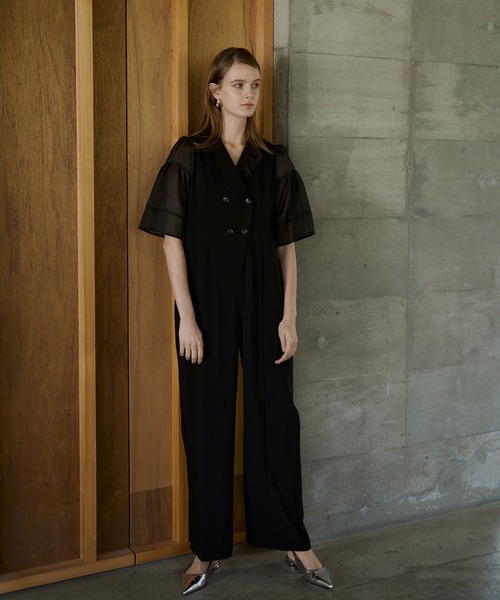 LE'RURE パンツドレス lantern sleeve rompers : ZOZOTOWN Yahoo
