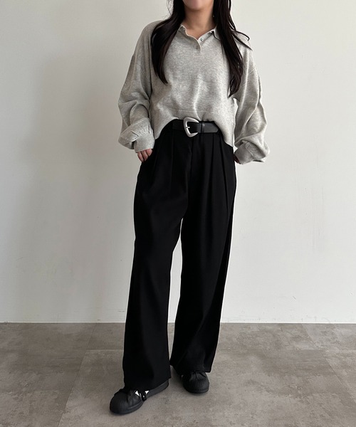 パンツ カラーワイドパンツ「ZOZOTOWN限定アイテム」 レディース | apres jour mignon | 09