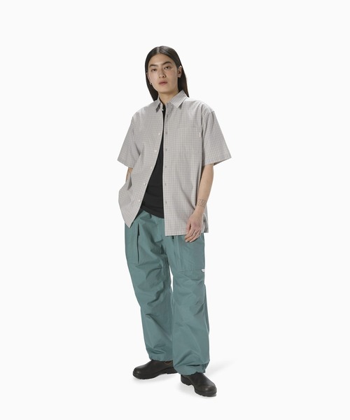 thisisneverthat ニットポロ Sサイズ Striped-S-S-Knit-Polo-GREY1.