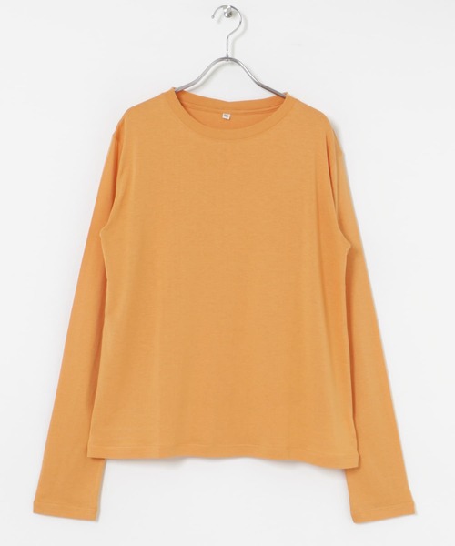 tシャツ HAKUJI　Cellulose cotton Long-Sleeve Pullover レディース
