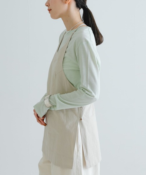 tシャツ HAKUJI　Cellulose cotton Long-Sleeve Pullover レディース HAKUJI tシャツ HAKUJI Cellulose cotton Long-Sleeve Pullover