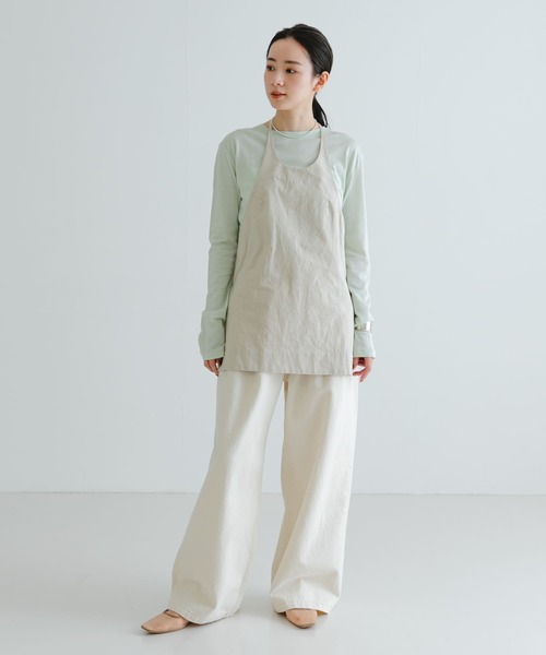 tシャツ HAKUJI　Cellulose cotton Long-Sleeve Pullover レディース HAKUJI tシャツ HAKUJI Cellulose cotton Long-Sleeve Pullover