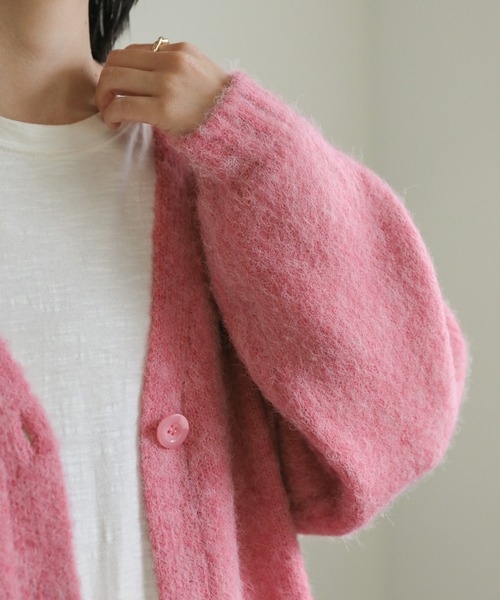 WONDERFUL WORLD ニットカーディガンピンク（未使用に近い、保管品） 楽天市場】カーディガン ニットカーディガン ショートカーディガン