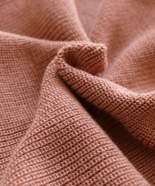 「HER CLOSET」 長袖ニット M ライトブルー レディース_画像3