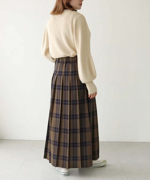 「HER CLOSET」 長袖ニット M ライトブルー レディース_画像8