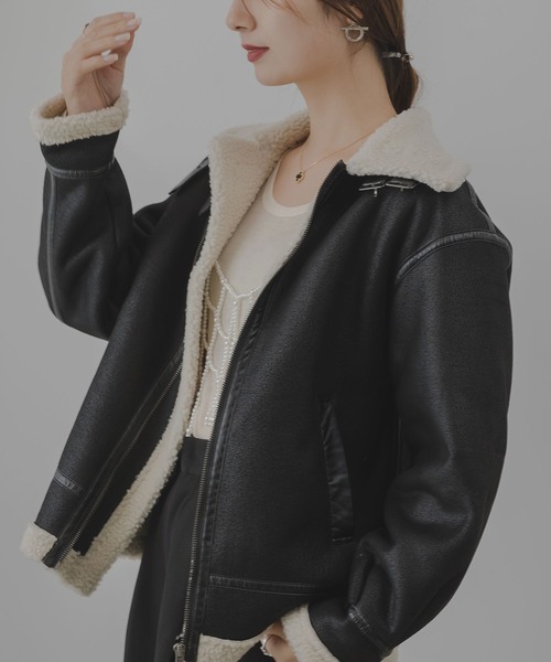 rectangle（レクタングル） ブルゾン FREE ブラック レディース