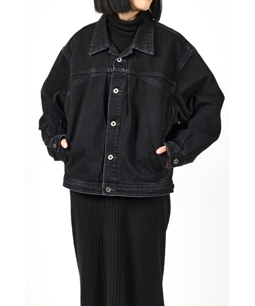 Fire Service（ファイヤーサービス） デニムジャケット gジャン タック