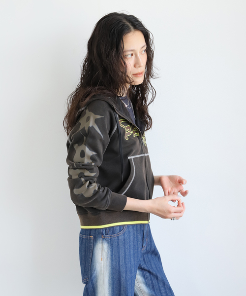 P.A.M.（パム） パーカー 「P.A.M/パム」JADE RABBIT HOODED ZIP THRU