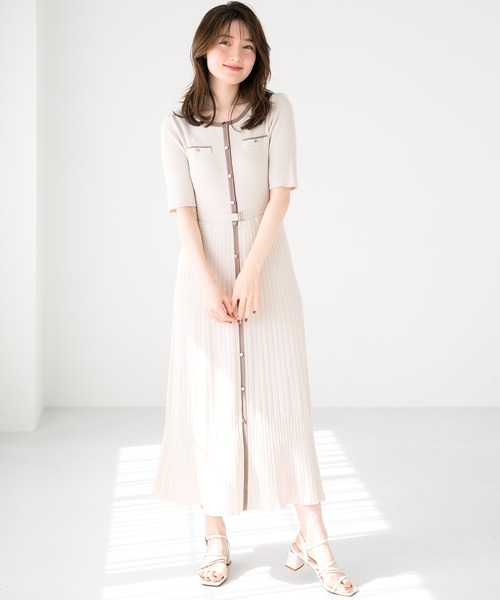 MISCH MASCH（ミッシュマッシュ） ワンピース 半袖 2025新作 クルー