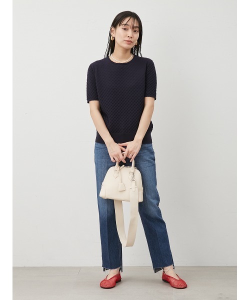 Mila Owen ミラオーウェン　パンプス　バレエシューズ Mila Owen バレエシューズ パンプス ラウンドトゥメッシュバレエ