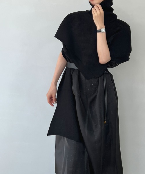 「chuclla」 タートルネックニット FREE グレー レディース_画像6