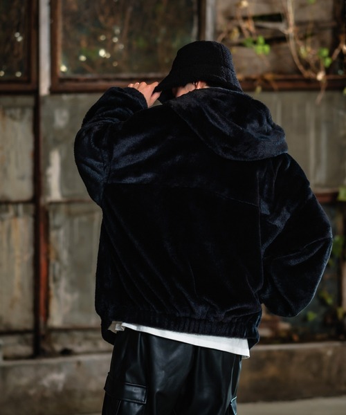 「improves」 「UAU」ブルゾン MEDIUM ブラック メンズ_画像3