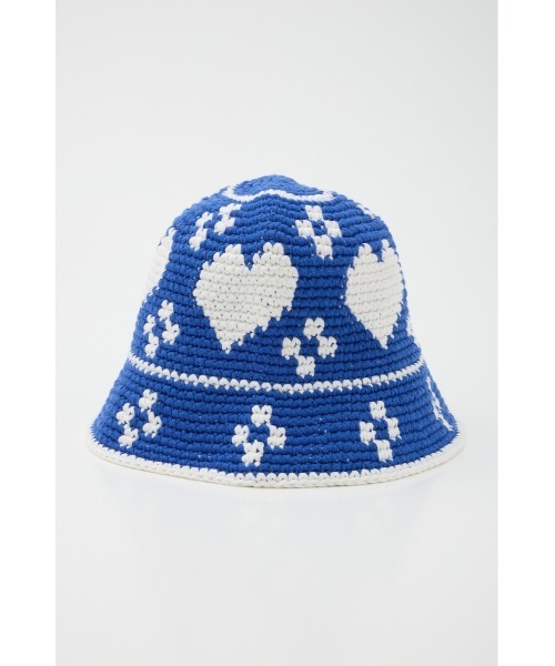 SLY 帽子 ハット HEART KNIT BUCKET HAT ハート ニット バケット