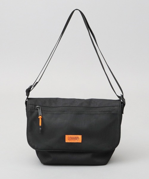 [美品] UNIVERSAL OVERALL ショルダーバック UNIVERSAL OVERALL ショルダーバッグ 撥水ポリエステル フロント