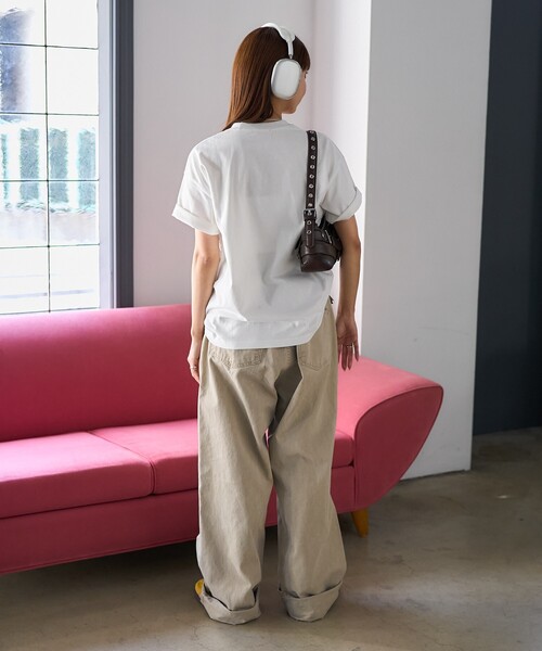 PUBLUX tシャツ PUBLUX/パブリュクス mojojojo 相良刺繍 アートT