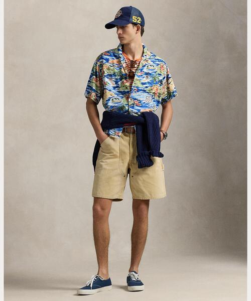 POLO RALPH LAUREN シャツ クラシック フィット ビーチプリント