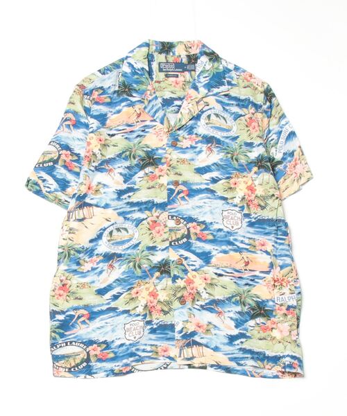 POLO RALPH LAUREN シャツ クラシック フィット ビーチプリント