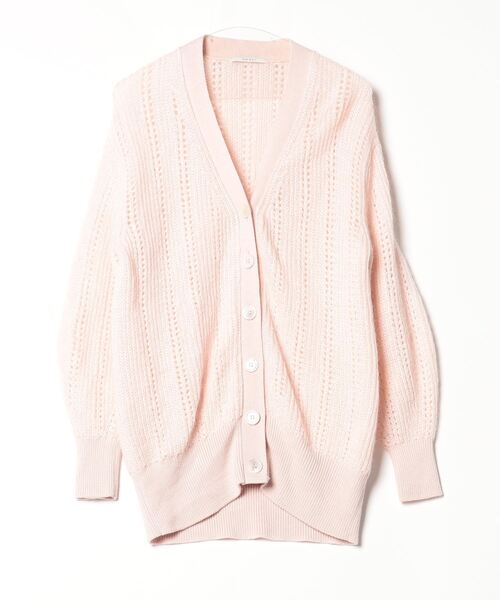 アナイ ピンクカーディガン 38サイズ ANAYI（アナイ） ニットカーディガン 38 ピンク レディース : ZOZOTOWN