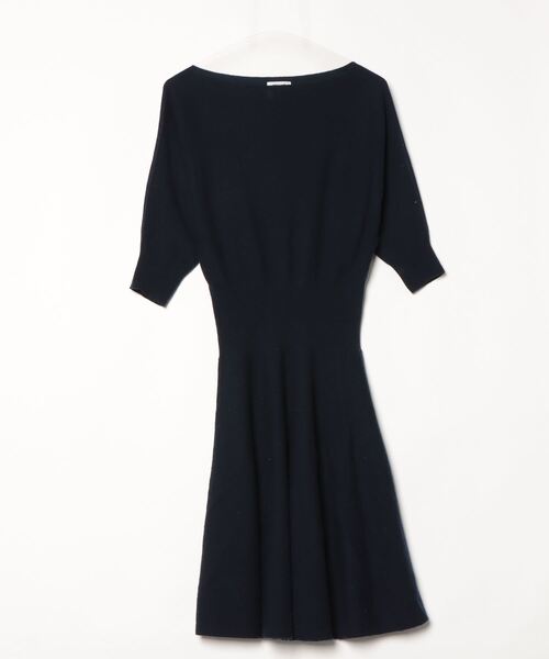 【限定値下】FRAY I.D フレイアイディー コットンギャザーニットワンピース フレイ アイディー FRAY I.D コットンギャザーニットコンビワンピース