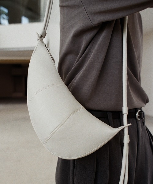 WYM LIDNM ショルダーバッグ ROUND MINI SHOULDER BAG メンズ 
