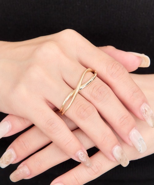 Heartdance（ハートダンス） 指輪 リング レイヤードダブルフィンガー