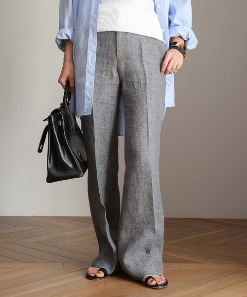 Deuxieme Classe W/P ペグトップパンツ