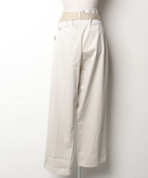 新品☆MAISON EUREKA(メゾンエウレカ) チノパンツ S ベージュ