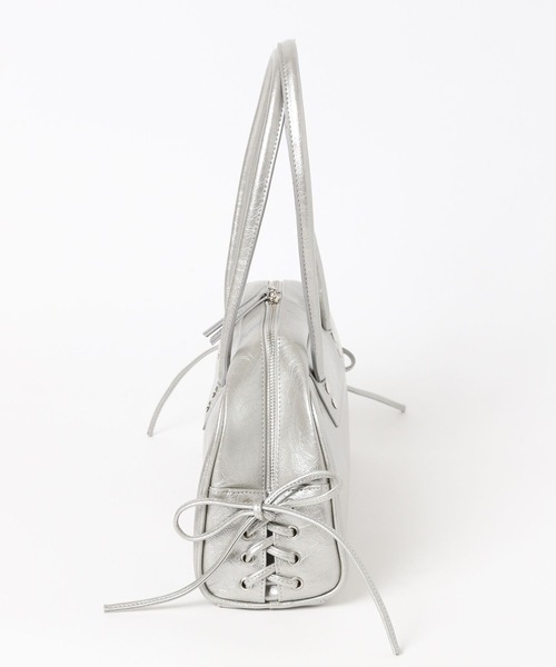 Self Portrait レース調 ショルダーバッグ PAGEBOY ショルダーバッグ バッグ レースアップボストンBAG