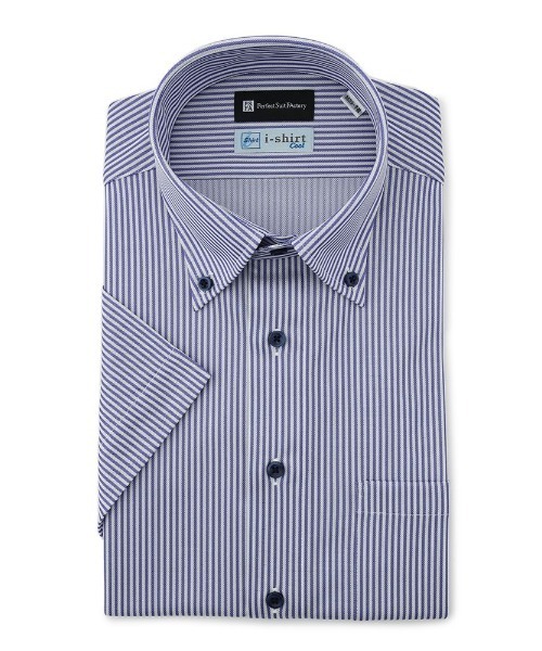 Perfect Suit Factory i-shirt 半袖シャツ 2枚セット Perfect Suit FActory フォーマル シャツ 「完全ノーアイロン