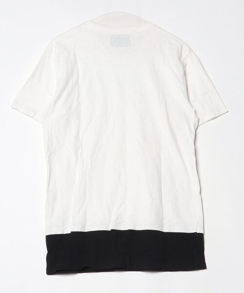 「NUMBER (N)INE DENIM」 半袖Tシャツ L ホワイト メンズ