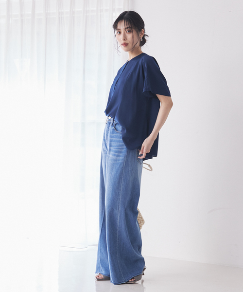 Healthy denim（ヘルシーデニム） ワイドパンツ ジーンズ デニム