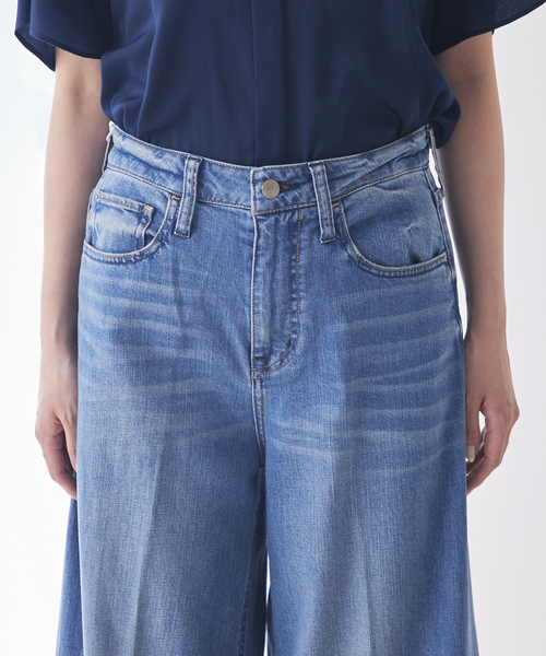 Healthy denim（ヘルシーデニム） ワイドパンツ ジーンズ デニム
