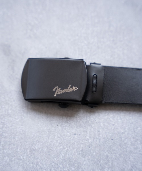 NUMBER (N)INE ナンバーナイン レザーベルト ポートランド期 NUMBER (N)INE ベルト 「NUMBER(N)INE/ナンバーナイン」LEATHER