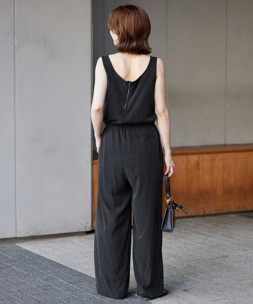 SLOBE IENA」 オールインワン 38 ネイビー レディース 「SLOBE