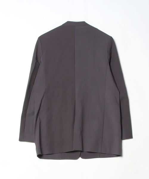 UNITED ARROWS ダークグレー ノーカラージャケット UNITED ARROWS 「UNITED ARROWS」 ノーカラージャケット 38