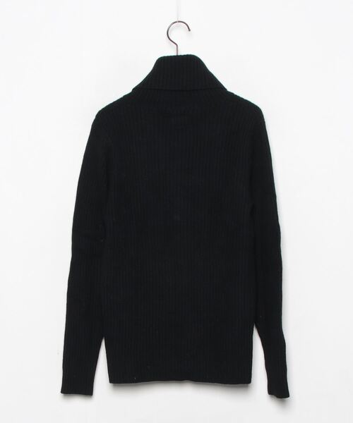 「BEAMS PLUS」 タートルネックニット SMALL ブラック メンズ_画像2