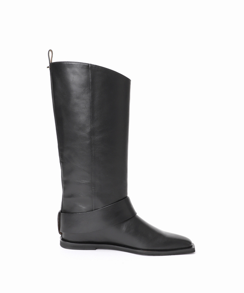 Le Talon GRISE（ル タロン グリーズ） ブーツ GRISEレザーベルテッド