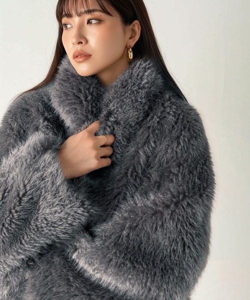 mily bilet ブルゾン アウター 「mily bilet」ゴージャスなファーが