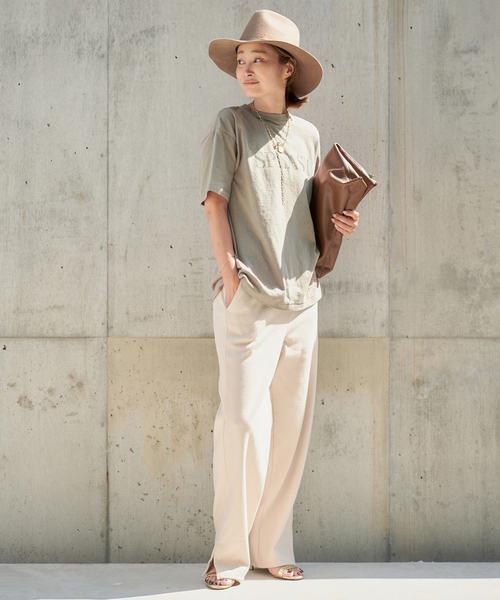 アメリカーナ　リブパンツ AMERICANA パンツ 「AMERICANA/アメリカーナ」RIB PANTS