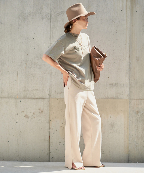 Americana アメリカーナ AMERICANA/アメリカーナ】RIB PANTS（その他パンツ）｜Deuxieme