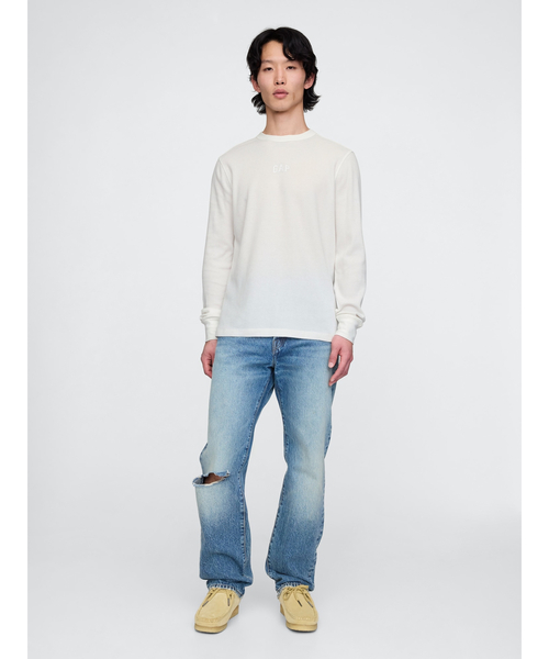 「GAP」 長(zhǎng)袖Tシャツ X-SMALL グレー メンズ