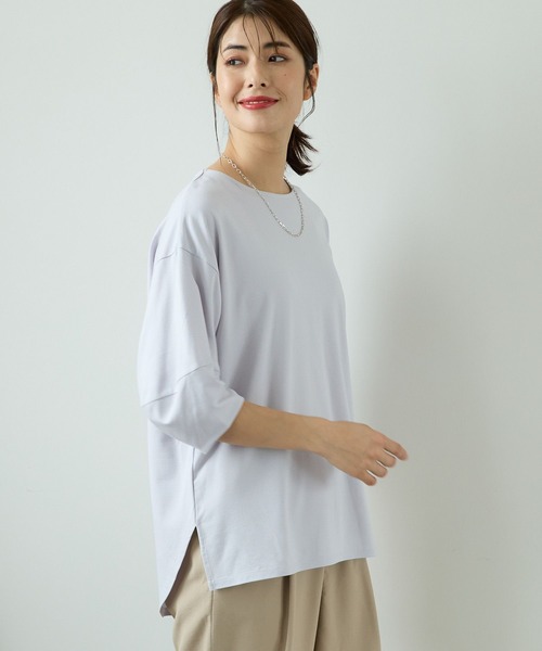 「Elura」 ドルマンスリーブカットソー MEDIUM ホワイト レディース